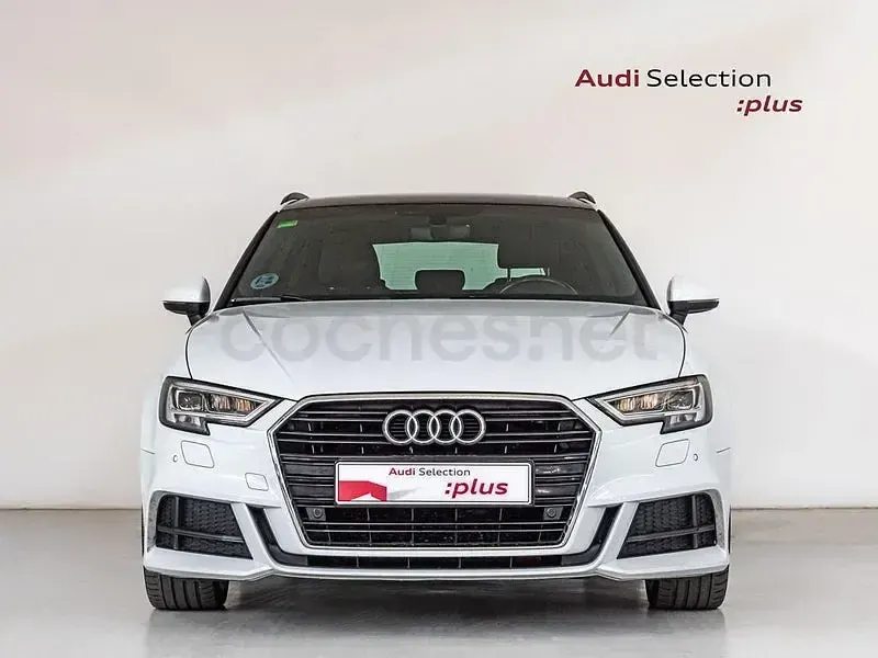 Usado Audi A3 S-Line 150 CV (110 kW) 2019 Blanco Berlina