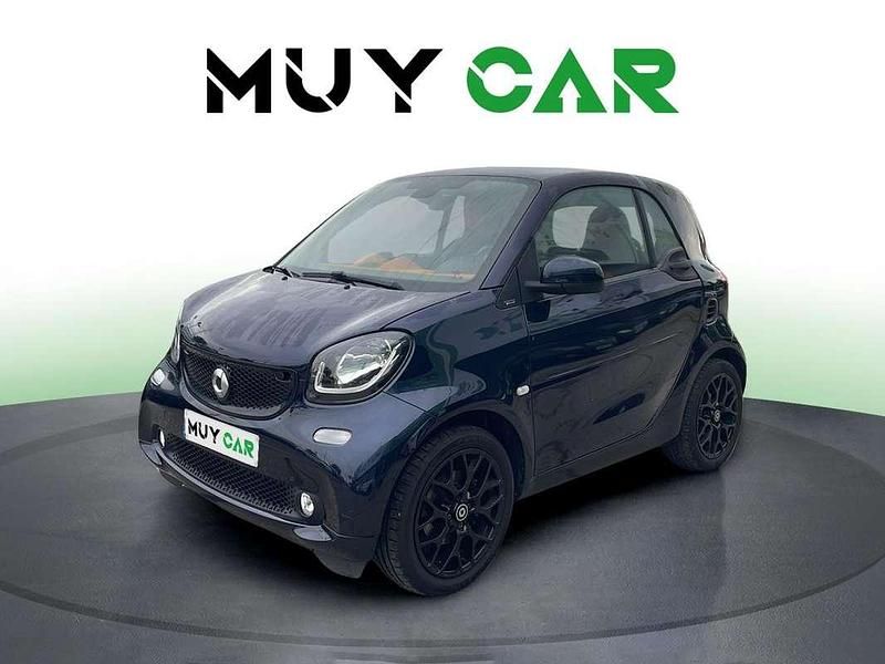 Usado Smart ForTwo Cabrio 90 CV (66 kW) 2019 Azul Descapotable