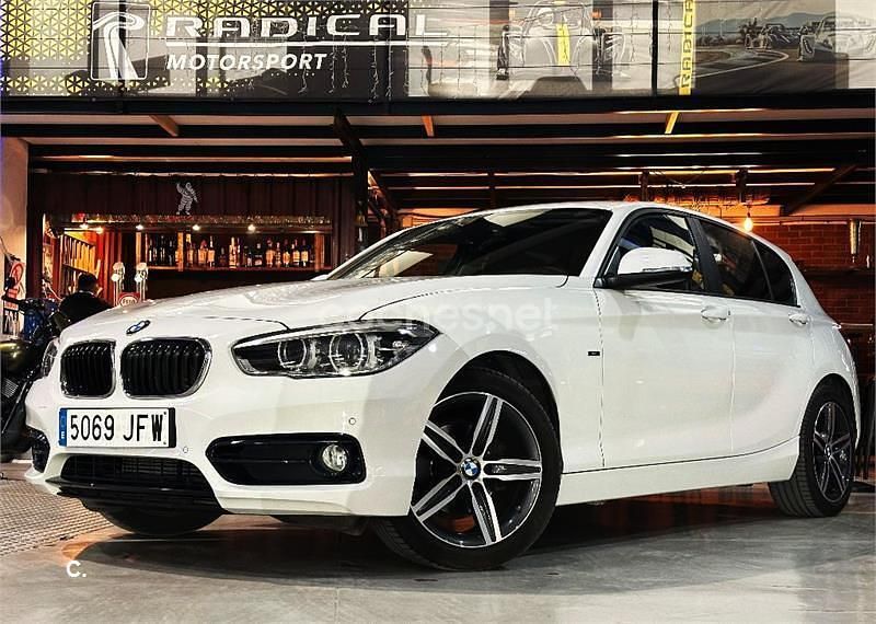 Usado BMW 116 116 CV (85 kW) 2015 Blanco Utilitario