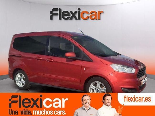 Rojo Usado 2016 Ford Tourneo Courier Trend Monovolumen | 9990 € (Precio justo) - Imagen 1/4