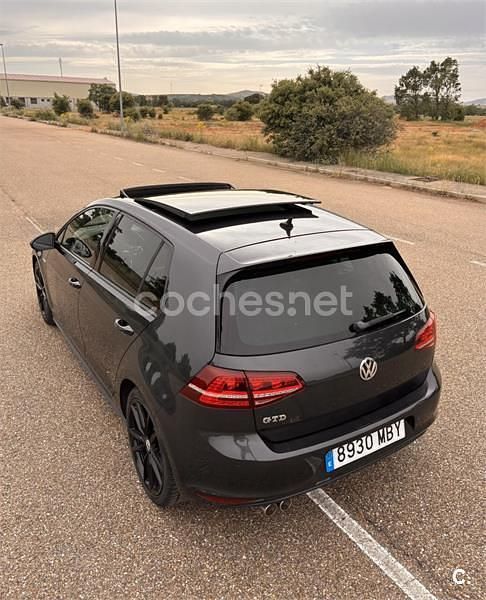 Negro Usado 2017 VW Golf VII GTD Berlina | 18.000 € (Buen precio) - Imagen 1/3