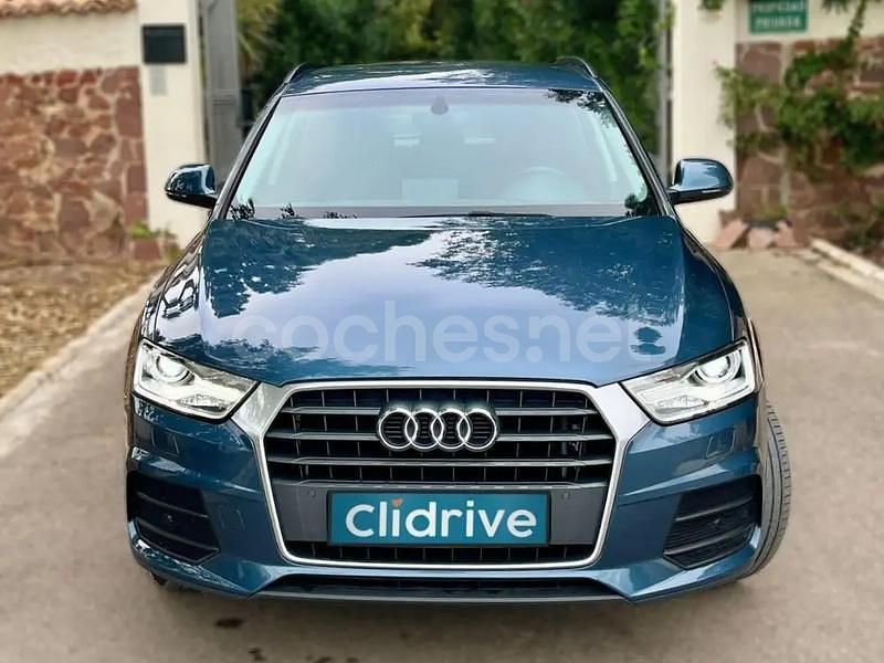 Usado Audi Q3 Attraction 150 CV (110 kW) 2016 Azul SUV