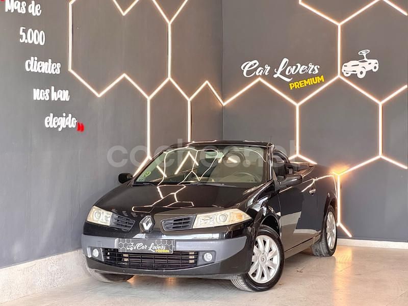 Negro Usado 2007 Renault Mégane Cabriolet Extreme Descapotable | 4500 € (Un poco caro) - Imagen 1/4