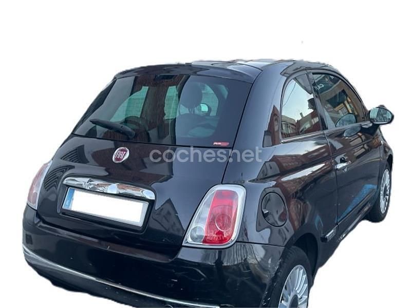 Usado Fiat 500 Lounge 69 CV (50 kW) 2014 Negro Berlina