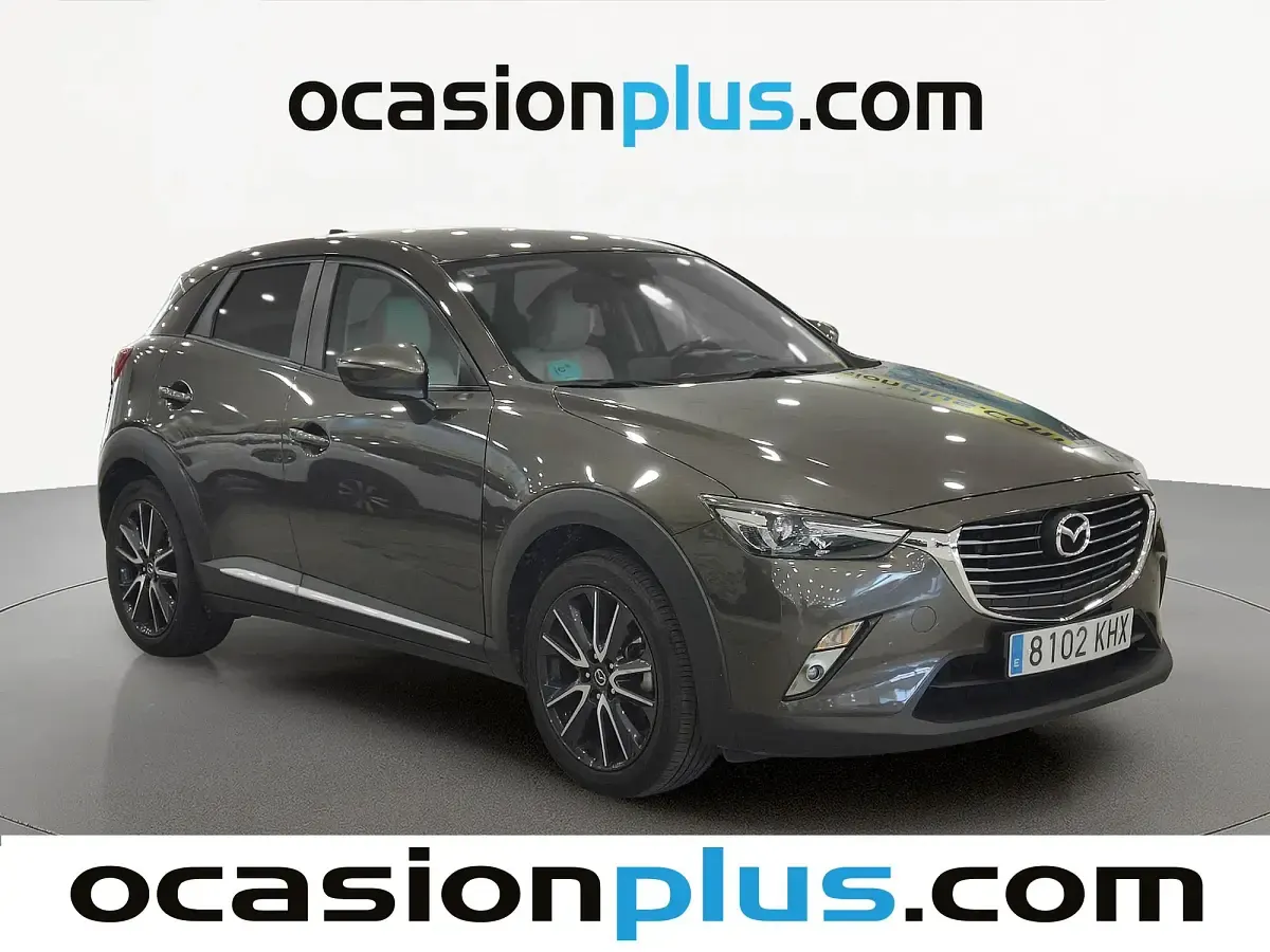 Usado Mazda CX-3 Luxury 120 CV (88 kW) 2018 Gris SUV