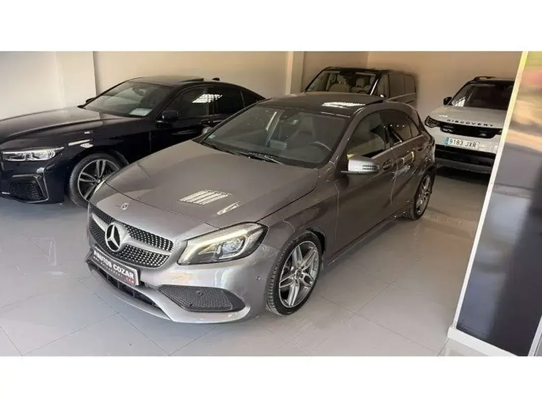 Usado Mercedes A200 136 CV (100 kW) 2018 Gris Utilitario