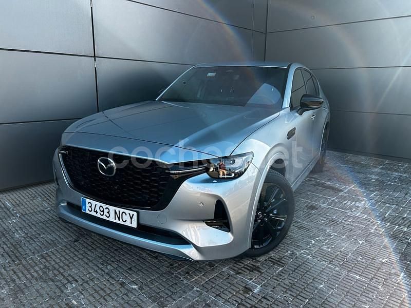 Usado Mazda CX-60 Homura-Line 328 CV (241 kW) 2025 Gris / plata SUV