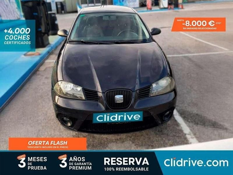 Usado Seat Ibiza Reference 86 CV (63 kW) 2008 Negro Berlina