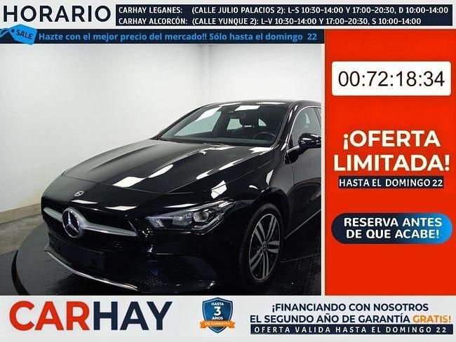 Usado Mercedes CLA250e Business 218 CV (160 kW) 2021 Negro Berlina