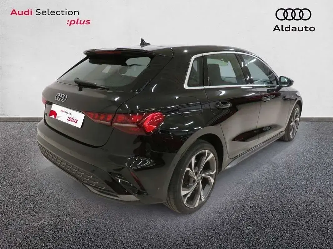 Usado Audi A3 Sportback e-tron S-Line 204 CV (150 kW) 2025 Negro Utilitario