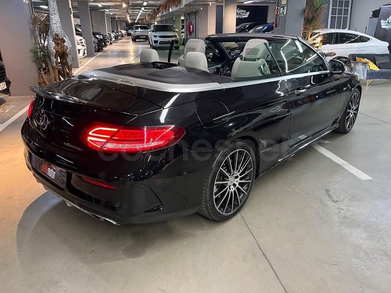 Usado Mercedes C43 AMG 367 CV (269 kW) 2016 Negro Descapotable