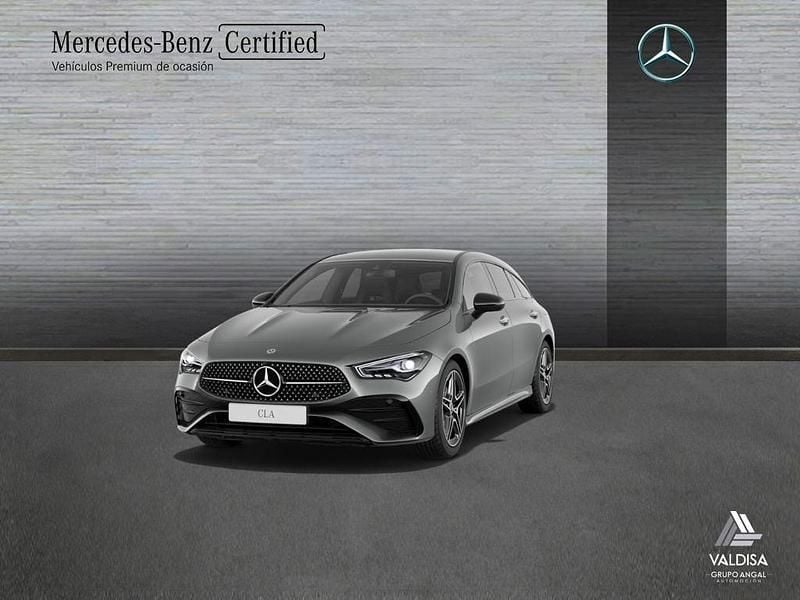 Gris montaña Usado 2024 Mercedes CLA200 Shooting Brake AMG line Familiar | 38.800 € (Precio justo) - Imagen 1/4
