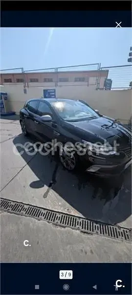 Usado Renault Mégane GT Line GT-Line 130 CV (95 kW) 2018 Negro Berlina