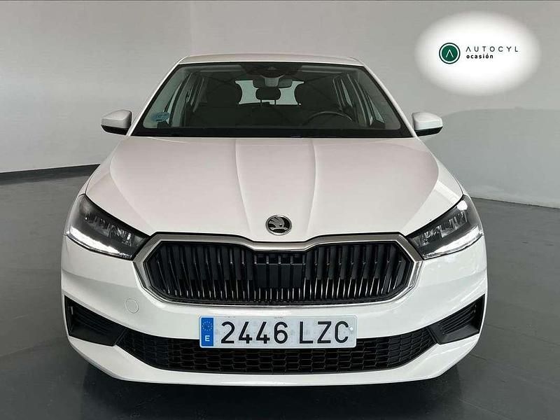Usado Skoda Fabia Ambition 95 CV (69 kW) 2022 Blanco Utilitario