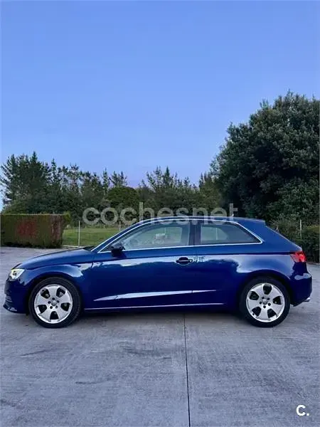 Usado Audi A3 S-Line 150 CV (110 kW) 2013 Azul Berlina