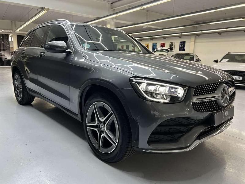 Usado Mercedes GLC220 194 CV (142 kW) 2022 Gris SUV