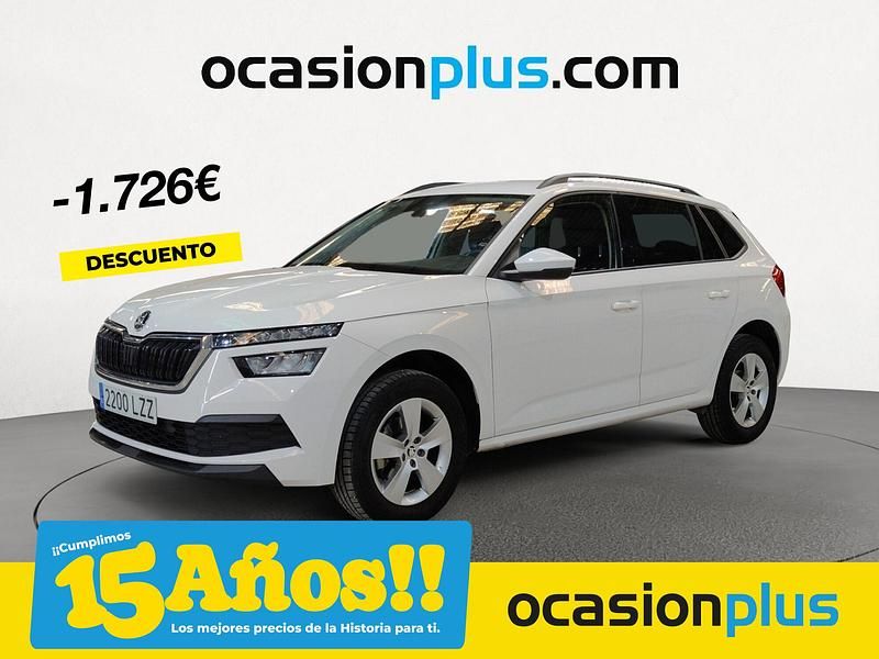 Blanco Usado 2022 Skoda Kamiq Active SUV | 18.990 € (Un poco caro) - Imagen 1/4