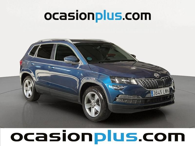 Usado Skoda Karoq Ambition 150 CV (110 kW) 2022 Azul SUV
