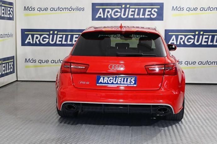 Usado Audi RS6 560 CV (411 kW) 2014 Rojo Familiar