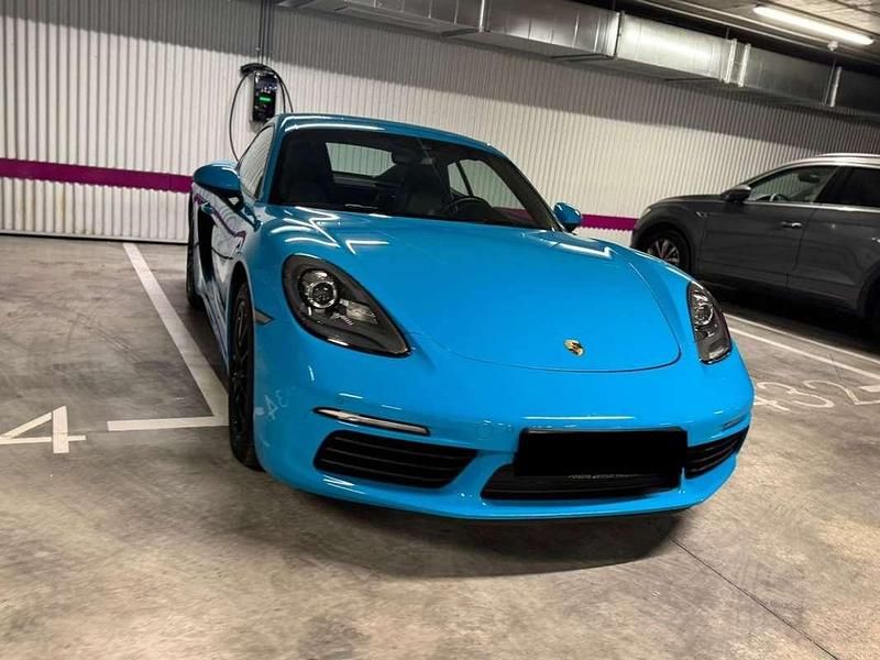 Usado Porsche 718 Cayman 299 CV (219 kW) 2019 Azul Coupe