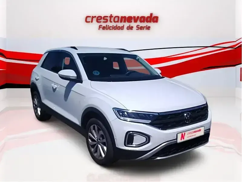 Usado VW T-Roc Life 150 CV (110 kW) 2022 Blanco SUV