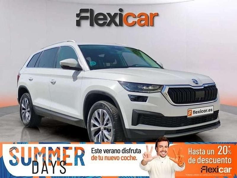 Blanco Usado 2021 Skoda Kodiaq Ambition SUV | 24.090 € (Super precio) - Imagen 1/4