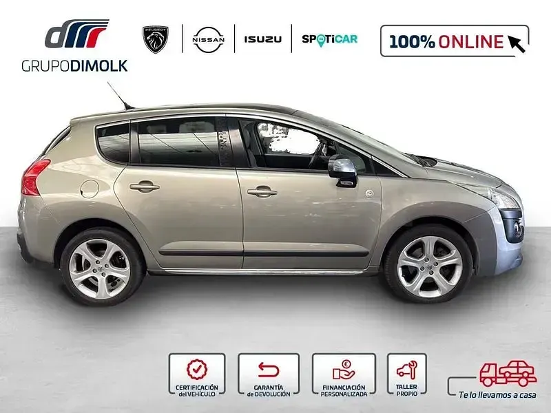 Usado Peugeot 3008 156 CV (114 kW) 2013 Beige Familiar
