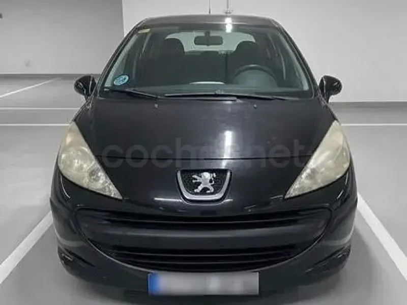 Usado Peugeot 207 95 CV (69 kW) 2008 Negro Berlina