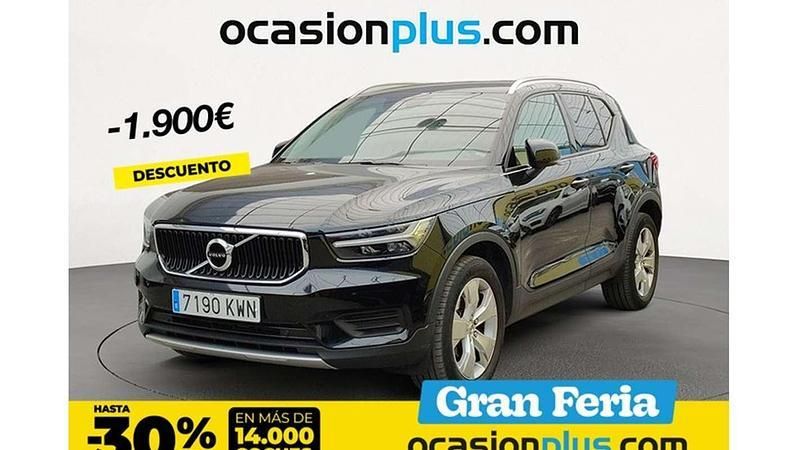 Negro Usado 2019 Volvo XC40 Momentum SUV | 18.500 € (Precio justo) - Imagen 1/4