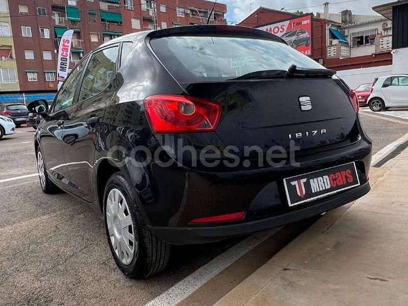 Usado Seat Ibiza Reference 80 CV (58 kW) 2010 Negro Berlina
