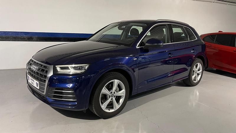 Usado Audi Q5 S-Line 163 CV (119 kW) 2020 Azul SUV