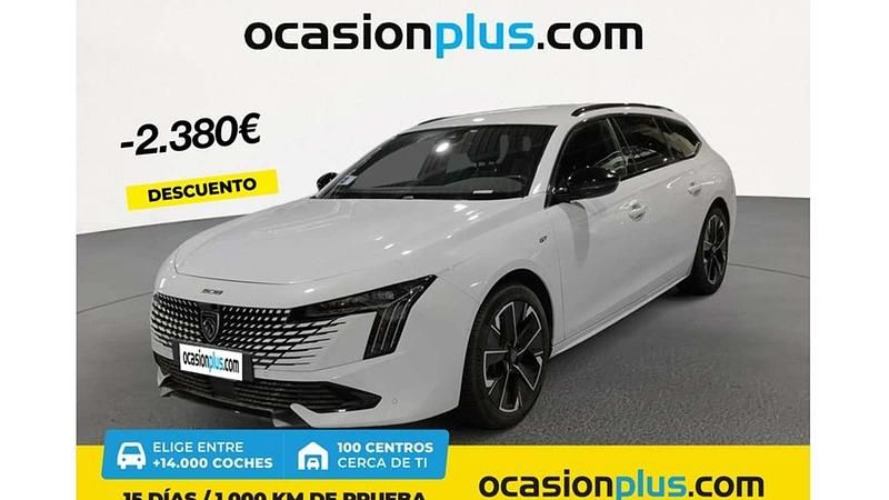 Blanco Usado 2024 Peugeot 508 GT Familiar | 23.810 € (Precio justo) - Imagen 1/4
