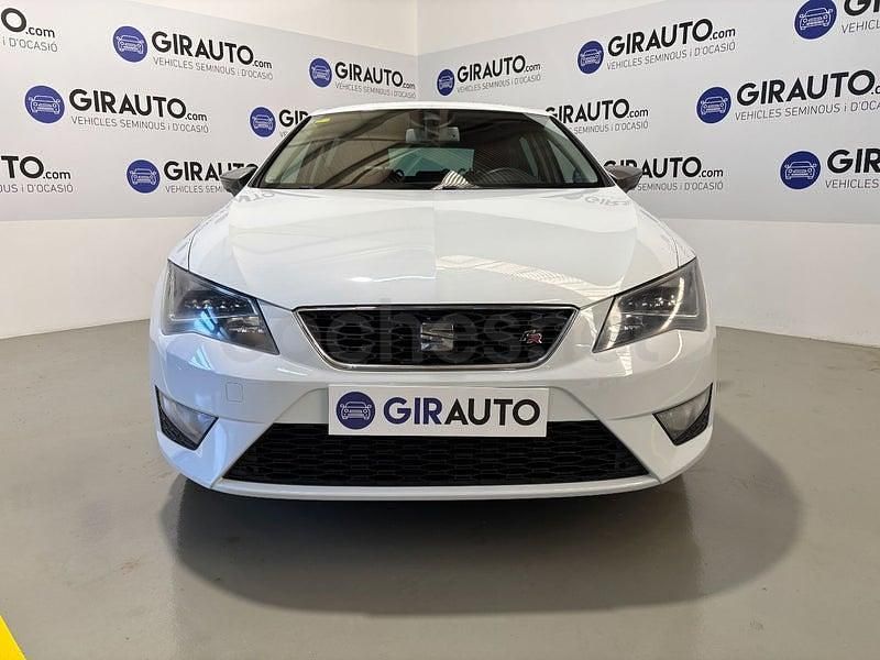 Usado Seat Leon FR 184 CV (135 kW) 2014 Blanco Berlina