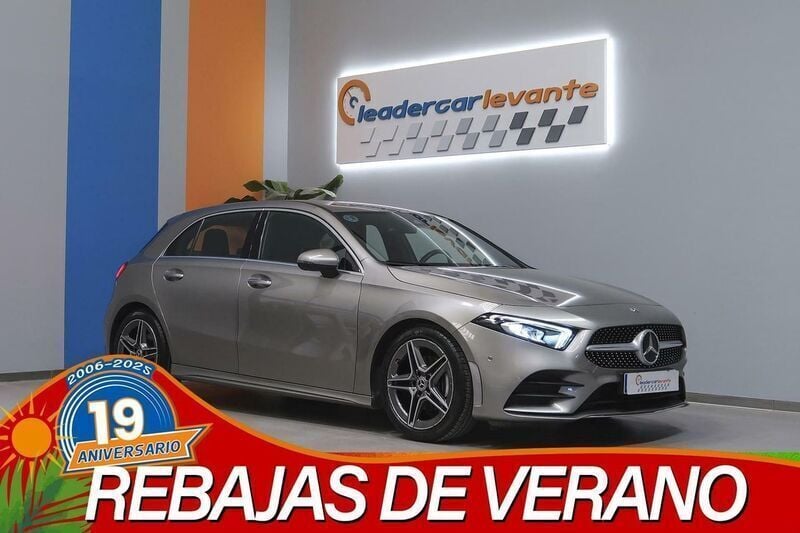 Gris Usado 2020 Mercedes A200 Berlina | 27.500 € (Precio justo) - Imagen 1/4