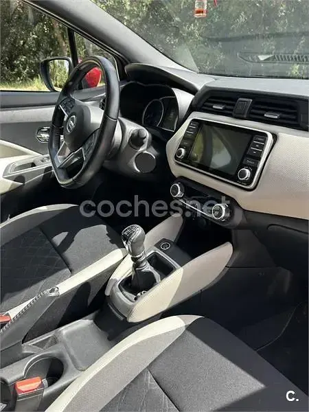 Usado Nissan Micra Acenta 100 CV (73 kW) 2019 Rojo Utilitario