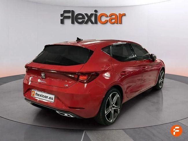 Usado Seat Leon FR 150 CV (110 kW) 2021 Rojo Berlina