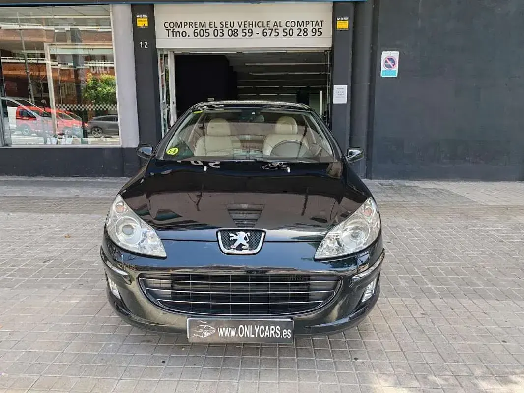 Usado Peugeot 407 Premium 136 CV (100 kW) 2008 Negro Berlina
