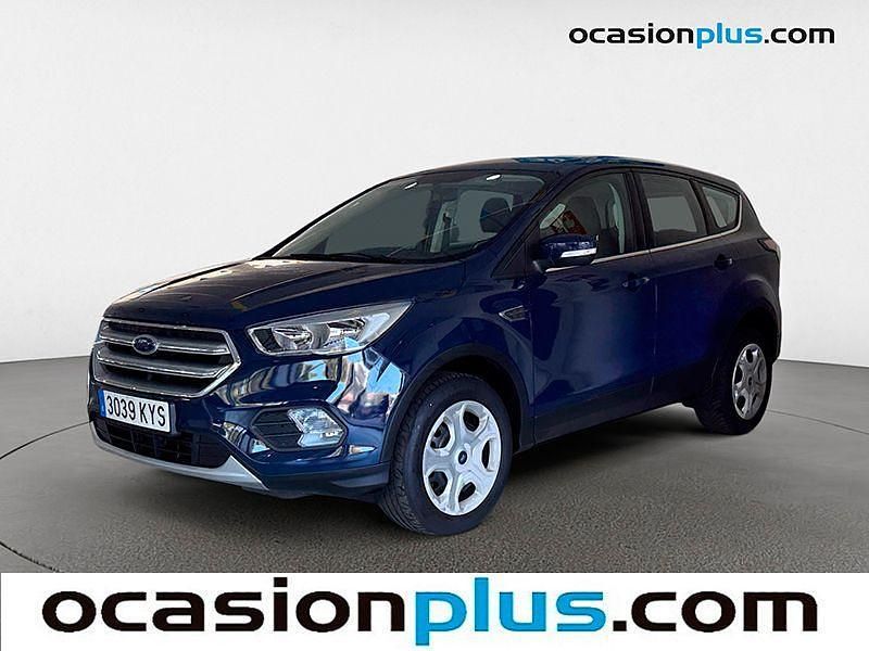 Azul Usado 2019 Ford Kuga Trend SUV | 17.728 € (Un poco caro) - Imagen 1/4