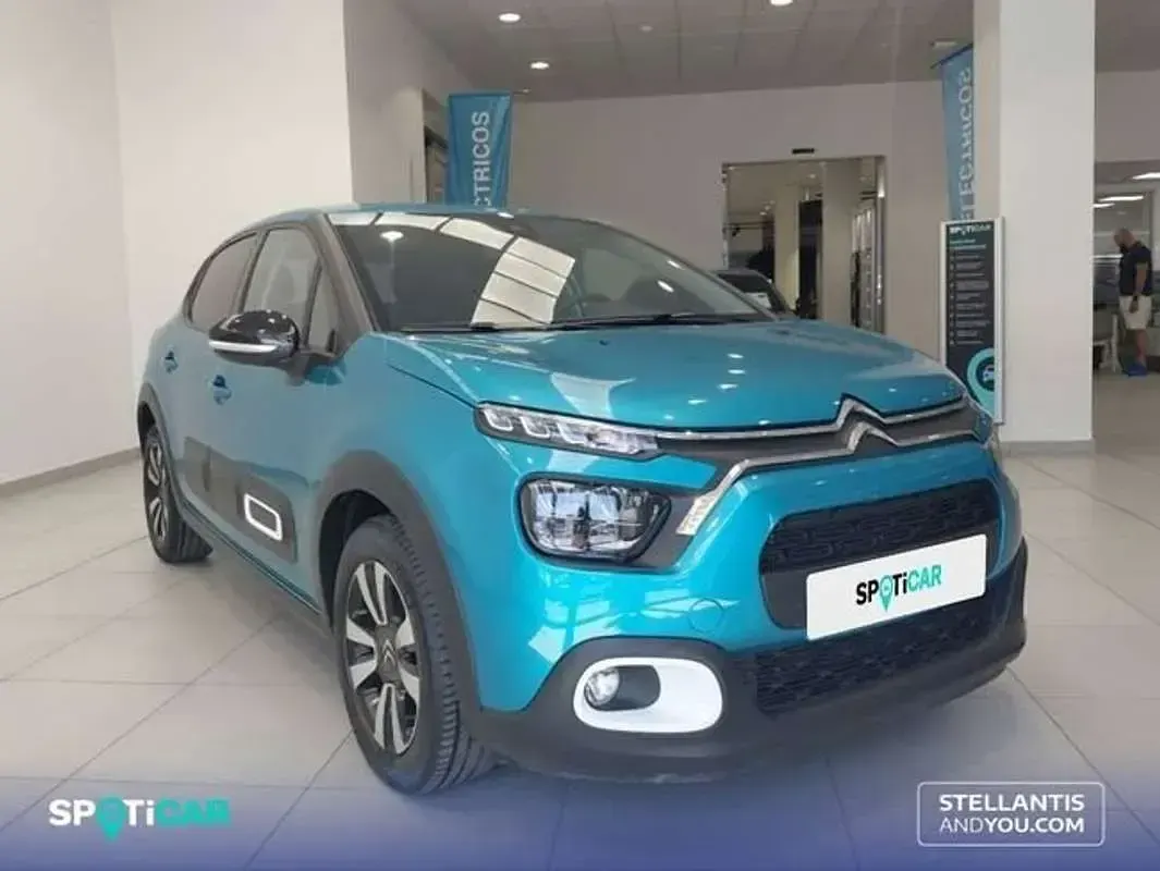 Usado Citroën C3 PureTech 110 CV (80 kW) 2023 Azul Utilitario