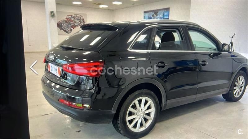 Usado Audi Q3 Ambiente 140 CV (102 kW) 2014 Negro SUV