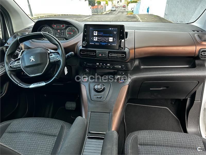 Usado Peugeot Rifter GT-line 130 CV (95 kW) 2019 Blanco Monovolumen