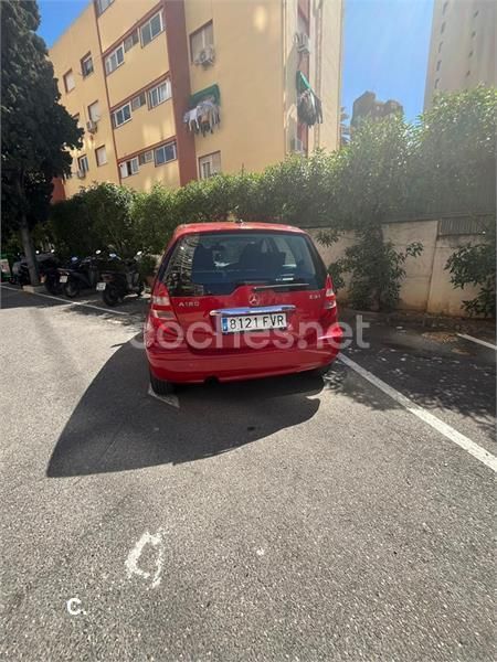 Rojo Usado 2007 Mercedes A180 Avantgarde Monovolumen | 5500 € (Precio justo) - Imagen 1/4