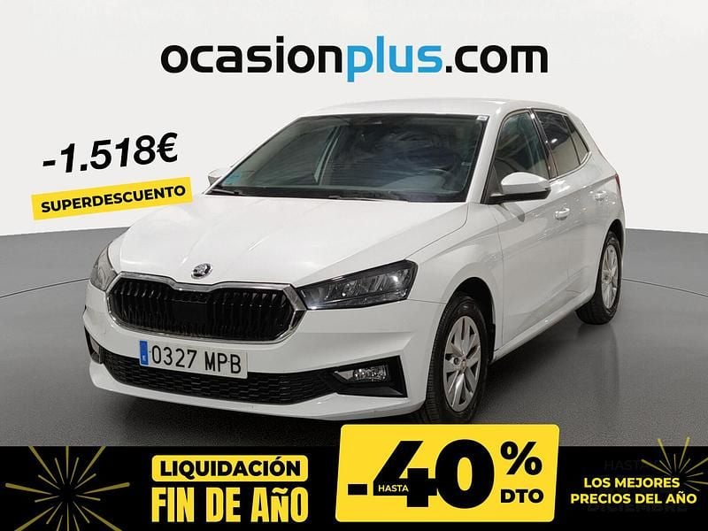 Blanco Usado 2024 Skoda Fabia Selection Berlina | 16.700 € (Super precio) - Imagen 1/4