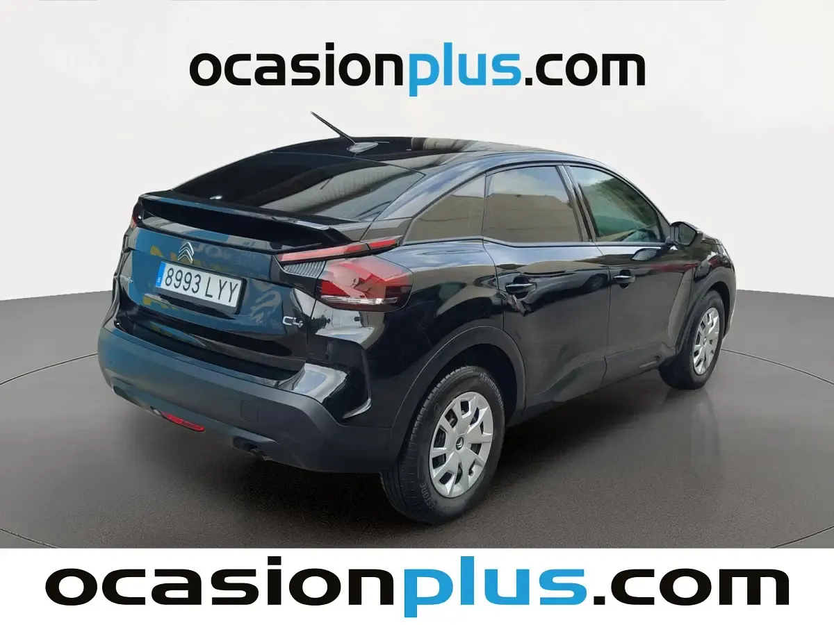 Usado Citroën C4 Live 100 CV (73 kW) 2022 Negro Utilitario