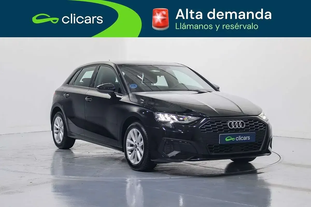 Usado Audi A3 Sportback S-Line 110 CV (80 kW) 2023 Negro Utilitario