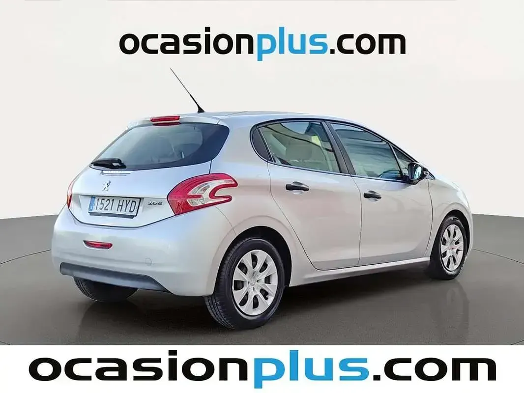 Usado Peugeot 208 Business-Line 68 CV (50 kW) 2014 Gris Utilitario