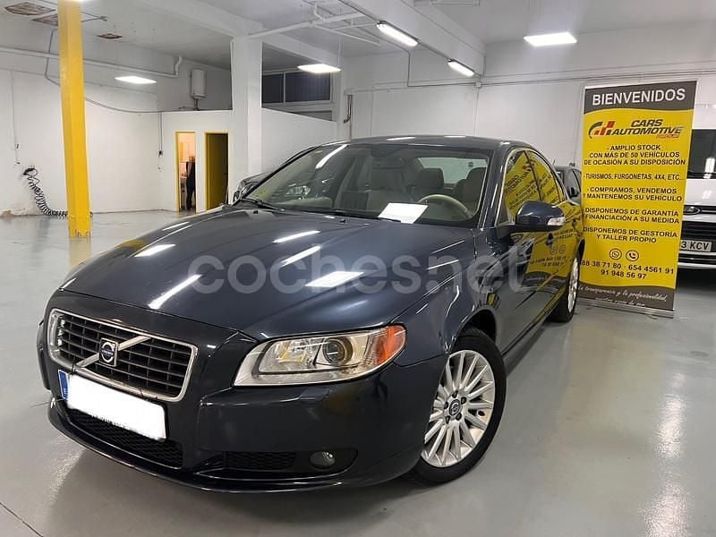Usado Volvo S80 Summum 205 CV (150 kW) 2009 Azul Berlina
