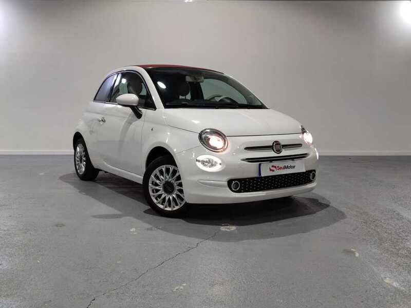 Blanco Usado 2019 Fiat 500C Lounge Descapotable | 11.800 € (Precio justo) - Imagen 1/4