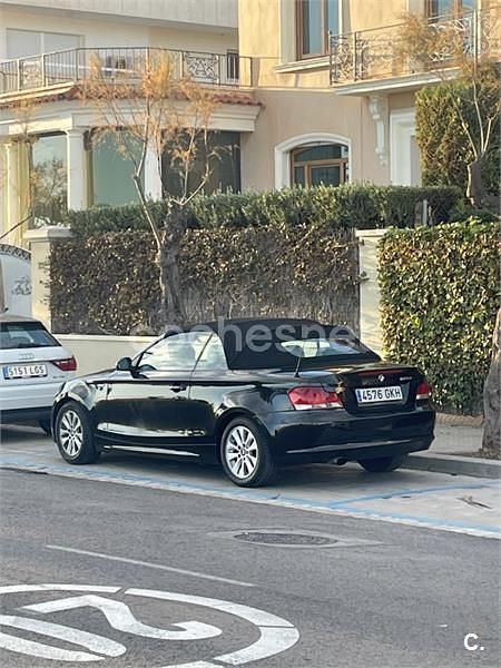 Usado BMW 120 Cabriolet 177 CV (130 kW) 2012 Negro Descapotable