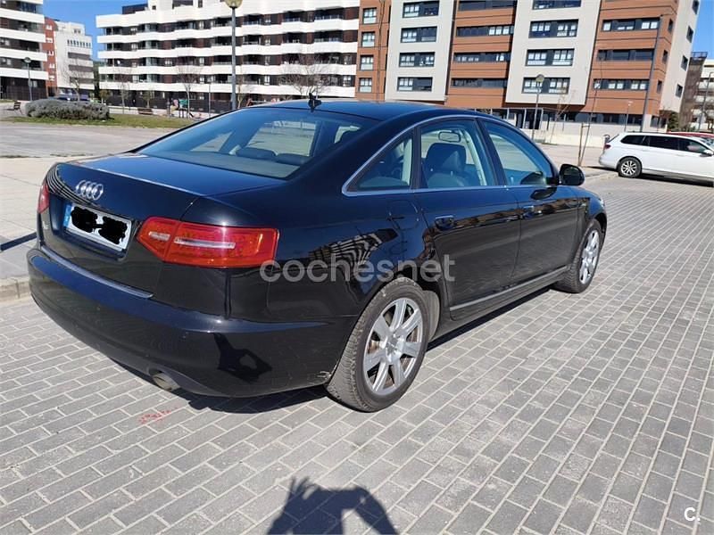 Usado Audi A6 136 CV (100 kW) 2009 Negro Berlina